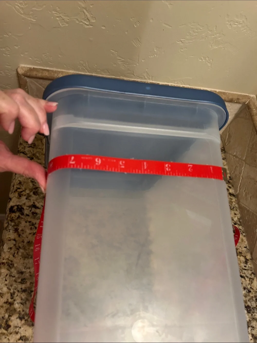 Sterilite Storage Lid with Gold Handle Accent
